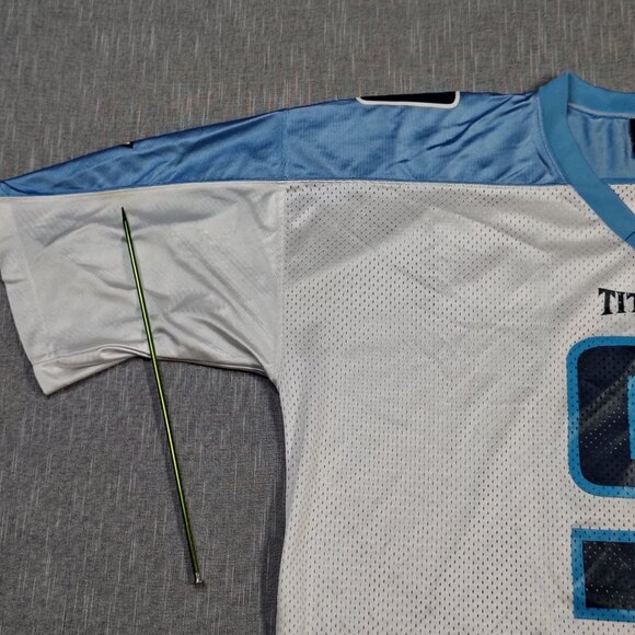 VINTAGE Steve McNair Tennessee Titans Nike Team Jersey XXL White NFL Footballl - Picture 5 of 14